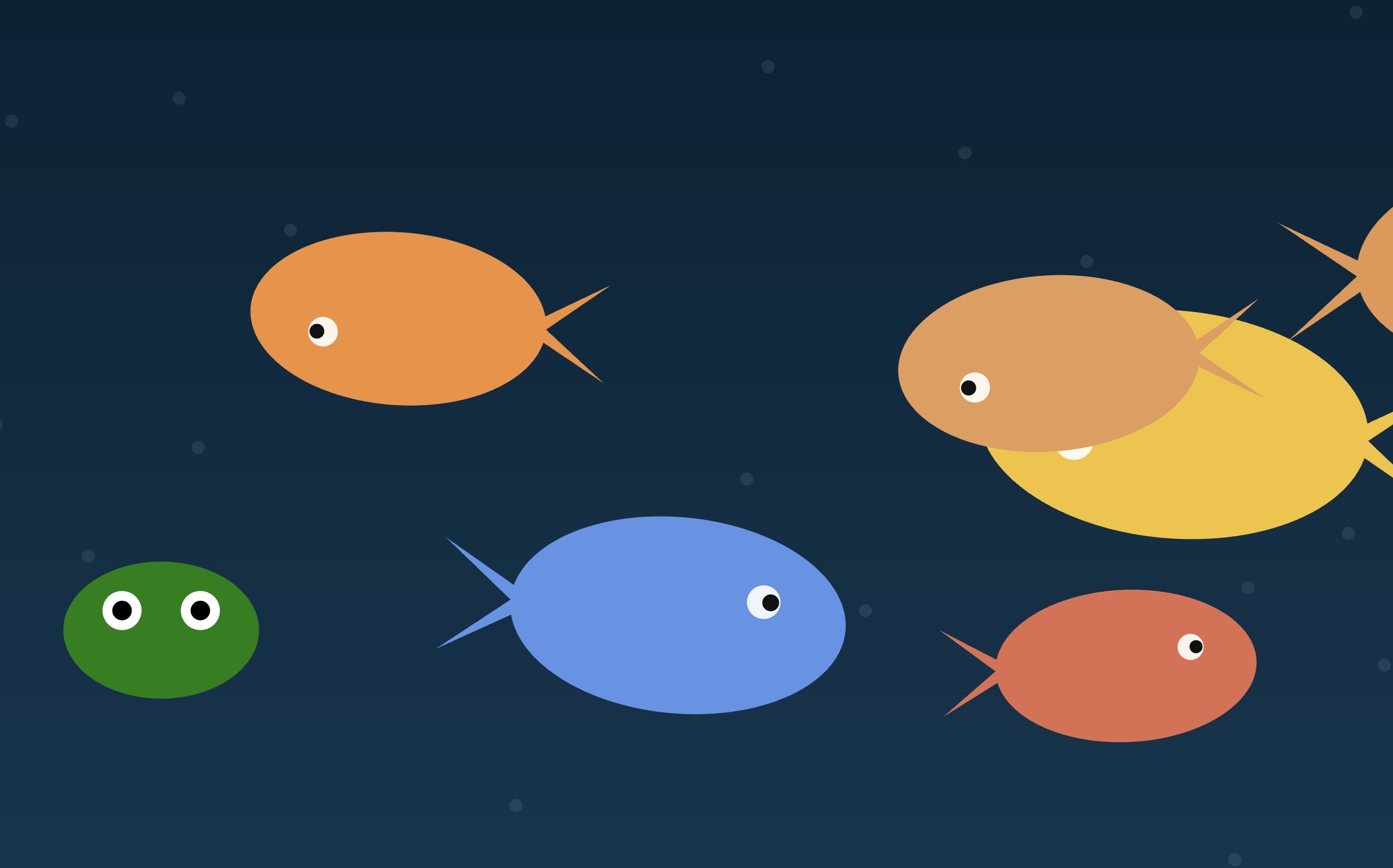 Screenshot of the cat game for tablets